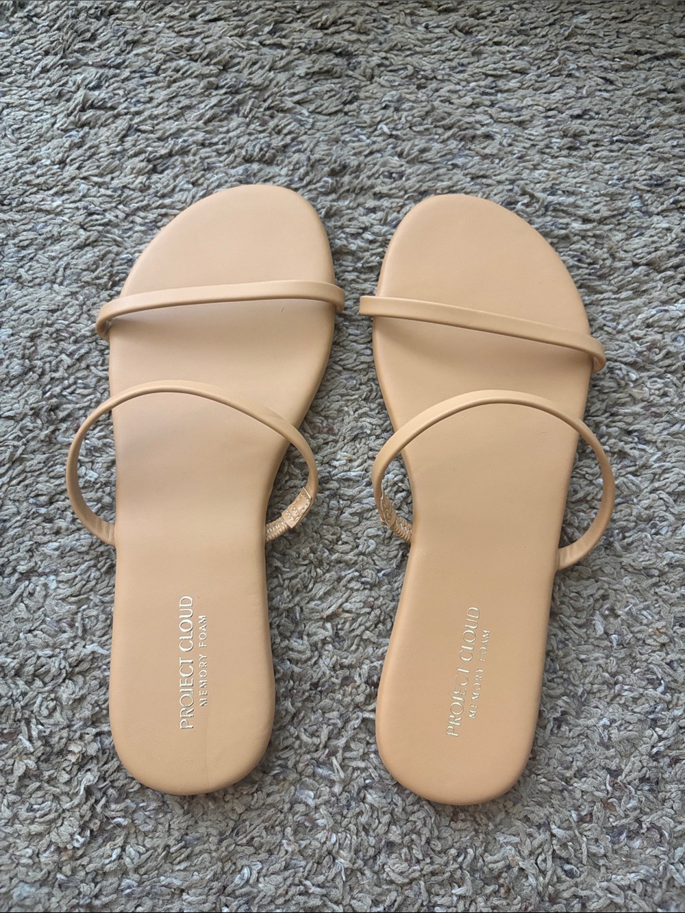 Project Cloud Nude Minimal Slide Sandals